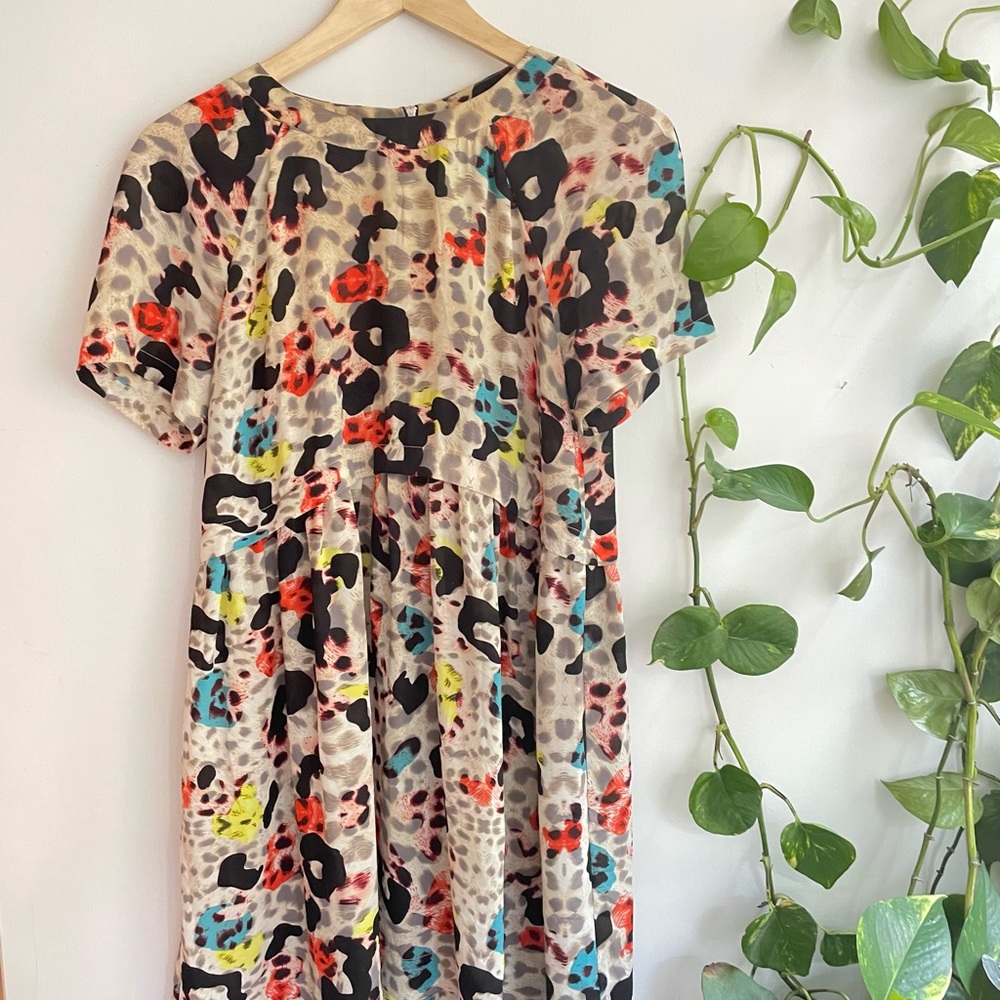TOPSHOP babydoll mini dress Sz 8
